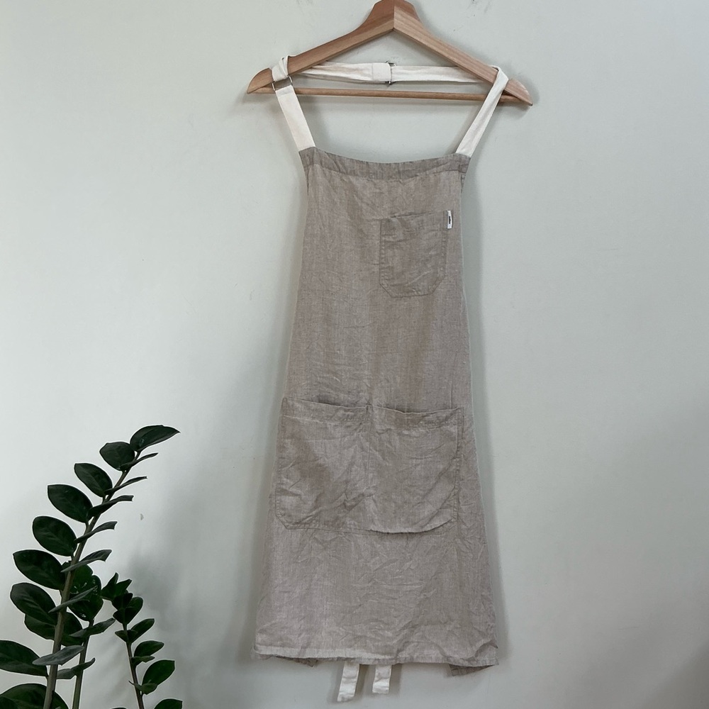 Solino Home 100% Linen Apron